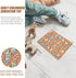 1 Set Wooden Arabic Alphabet Puzzle Childrens Montessori Preschool Education Hand Grip Puzzle Game for Kids Wooden Toys Educational Arabic Learnin...