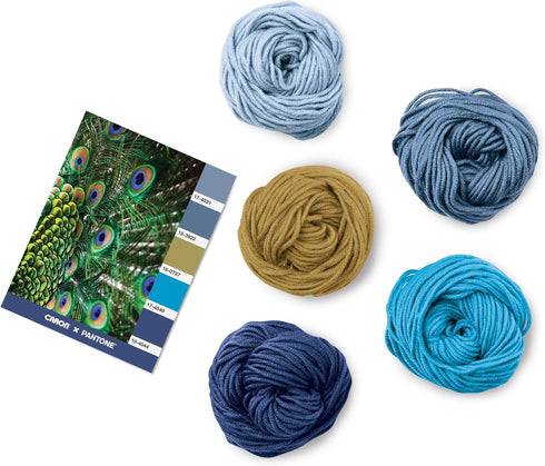 Caron Yarn X Pantone BL, Peacock Blue......