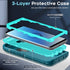 LeYi Compatible for Galaxy S9 Case, Samsung Galaxy S9 Case, 3 in 1 Full Body Shockproof Rubber Dustproof Rugged Defender Protection Case Samsung G...