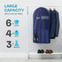 Garment Bags for Travel and Closet Storage with Zipper Pocket, Heavy Duty Waterproof Hanging Suit Bag with Handles for Suits, Coats, Jackets, Shir...