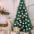 Lulu Home Christmas Ball Ornaments, 24 Ct 2.36" Pre-Strung Hanging Ornament Decorations, Xmas Shatterproof Plastic Balls for Holiday Party Wreath ...