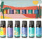 Folkulture Essential Oils for Diffuser Oil, Essential Oils Set of 6 Fragrance Oil, Diffuser Oils Scents for Home, Oil Diffuser Essential Oils, Fra...