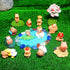 20 pcs Mini Capybara Figurines, Resin Tiny Capybara Figures Animals for Miniature Garden Cake Topper Decorations...