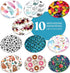 Dexcom Adhesive Mix Design Adhesive Patches with Split Backing, Easy to Apply x 10 Pack...