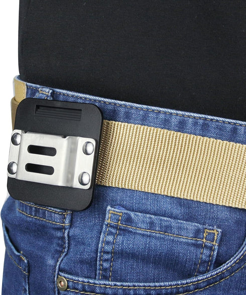 TOPOWN Tactical Cordless Power Tool Belt Clip EDC Belt Tool Holster, Tape Measure Clip for Pocket, Drill Impact & Tape Measure Holder Clip On Belt...