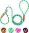 6 FT Slip Leads for Dogs No Pull Dog Training Leash Dog Leash Slip Lead Strong Dog Loop Leashes Colorful Braided Rope Dog Lead Comfortable Slip Le...
