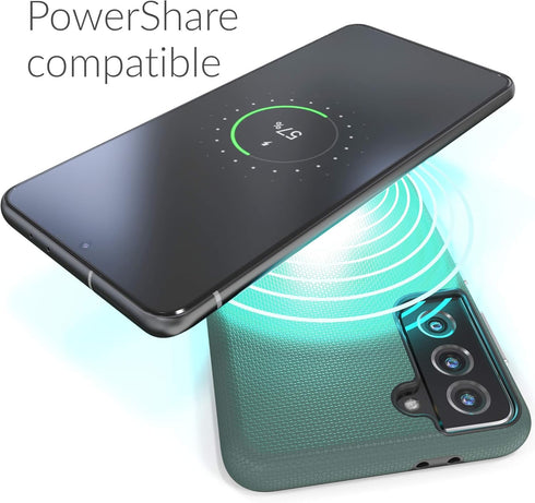 Crave Dual Guard for Galaxy S21+ Case, Shockproof Protection Dual Layer Case for Samsung Galaxy S21 Plus, S21+ 5G (6.7 inch) - Forest Green...