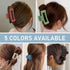 15Pcs Matte Nonslip Hair Claw Clips- Large Rectangle Claw Clips for Thick Hair Small Square Claw Clips Small Hair Clips for Thin Hair Accessories ...