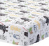 Lambs & Ivy Star Wars Classic Polyester Fitted Crib/Toddler Sheet - Yoda/Darth Vader...