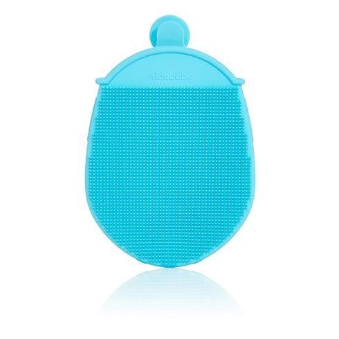 Frida Baby DermaFrida the Bath Mitt | Toddler Quick-Dry Body Bath Brush, Silicone, Replacement to Kid's Washcloth | Fits Both Parent or Child for ...