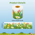 Easter Bulletin Board Border, Self-Adhesive Green Grass Easter Egg Bunny Flower Border Trim for Spring Easter Classroom Bulletin Board Home Office...