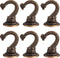 Hotop 6 Pieces Swag Ceiling Hooks Heavy Duty Swag Hanging Plants Toggle Hooks Chandeliers Wind Chimes Ornament Basket Hanger for Ceiling Installat...