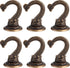 Hotop 6 Pieces Swag Ceiling Hooks Heavy Duty Swag Hanging Plants Toggle Hooks Chandeliers Wind Chimes Ornament Basket Hanger for Ceiling Installat...