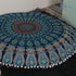 Popular Handicrafts Kp834 Large Hippie Mandala Floor Pillow Cover - Cushion Cover - Pouf Cover Round Bohemian Yoga Decor Floor Cushion Case- 32" B...