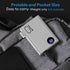 5V 2A Power Bank for Heated Vest, Pocket Size 10000mAh Heated Jacket Battery Pack, LCD Display Portable Charger for Heated Coat,Heated Pants,Heate...