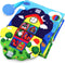 Infant Soft Book, Baby Books 6 to 12 Months, Cute Montessori Educational Newborn Baby Toys 0-3 Months, Nontoxic Fabric Touch & Feel Crinkle Cloth ...