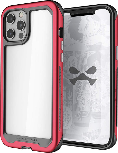 Ghostek Atomic Slim Designed for iPhone 12 Mini Case with Protective Aluminum Bumper Made of Super Strong Lightweight Military Grade Alloy Cases f...