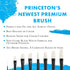 Princeton Aspen Paintbrush, Size 4, Black...