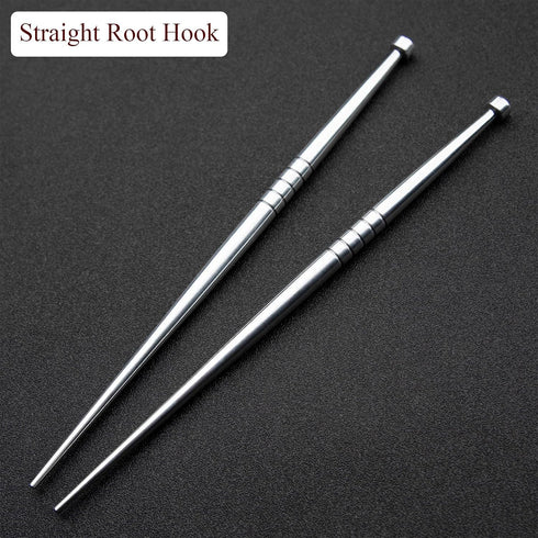 Bonsai tools 200/240 Mm Straight Bonsai Root Hook Made by Aviation Aluminum Alloy (Type A (200Mm))...