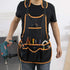 Woodworking Apron with 16 Pockets, Work Aprons, Cross-Back Straps Adjustable Size, Durable Canvas Construction, Reinforced Edges, Adjustable for M...