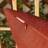 Woaboy Set of 2 Outdoor Waterproof Fall Throw Pillow Covers Burnt Orange Decorative Farmhouse Solid Cushion Cases for Bed Sofa Couch Car Living Ro...