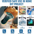 DR. RESIN UV Resin 200g with Light, Ultraviolet Upgrade Clear Epoxy Resin Kit for Jewelry Making, DIY Art Craft...