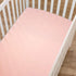 American Baby Company Fitted Crib Sheet 28" x 52", Soft Breathable Neutral Cotton Jersey Sheet, Blush, for Boys and Girls, Fits Crib and Toddler B...