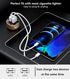 KEWIG Car Charger, 36W Fast Car Charger Adapter, Dual USB Car Charger Fast Charge with Colorful Voltmeter & ON/Off Switch......