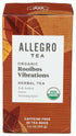 Allegro Tea, Organic Rooibos Vibrations Tea Bags, 20 ct...