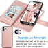 Tekcoo Wallet Case for iPhone 11 / iPhone11 (6.1 inch) 2019 Luxury ID Cash Credit Card Slots Holder Carrying Pouch Folio Flip PU Leather Cover [De...