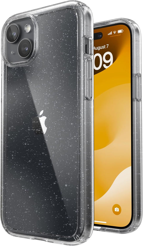 Speck Clear iPhone 15 Plus Case - Slim, Drop Protection - for iPhone 15 Plus & iPhone 14 Plus - Scratch Resistant, Anti-Yellowing, 6.7 Inch Phone ...