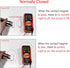 Magnetic Reed Switch NC Surface Mount Wired Door Window Contact Sensor with Cover for Home Security and Burglar Alarm Systems MC-31 5pcs...