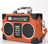 Vintage Radio Shaped Bag,PU Elegant Evening Crossbody Handbag for Women...