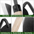 Garden Weeding Sickle/Hand Hoe, Gardening Cutting Grass Sickle, Japanese Sickle Style Hand Weeder Tool with thick Blade&Wooden Handle...