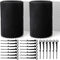 Gutter Guard, 2 Pack Total 6.3" Wide 40' Long DIY Leaf Guard Mesh Filter Protector from Leaves and Branches...