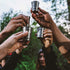Stanley Adventure Pre-Party Nesting Shot Glass Set | 4 Shot Glasses in Travel Carrying Case | 2 oz Stainless Steel Shooters | BPA-Free | Matte Bla...