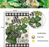 Happy St Patricks Day Garden Flags for Outside Decoration, Buffalo Plaid with lucky Shamrock Hat Small Yard Flag, Seasonal Irish Celebration Farmh...