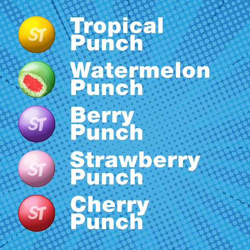 SweeTARTS Chewy Fusions Candy, Fruit Punch Medley, Sweet and Tart, 9 Ounce...