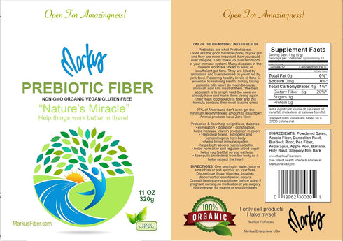 Wild Force Prebiotic Formula 11.5oz Bag - A Powerful Dietary Fiber for Reinforcing Gut Health and Immunity - 53 Servings...