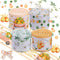 4 Roll 20 Yard Little Cutie Baby Shower Ribbon 1.5 Inch Orange Citrus Theme Wired Baby Shower Ribbon a Little Cutie Is on the Way Ribbon for DIY C...