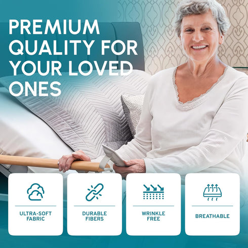 White Classic Fitted Hospital Bed Sheets, Cotton Fitted Sheet with 200 Thread Count, Soft Standard Sheets for Hospital Bed Size: 36" x 80" x 9"...
