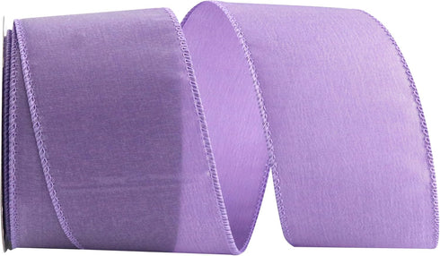 Purple Wired Ribbon 2.5" x 10 Yard Lavender Wired Ribbon for Bows Making Lilac Ribbon for Gift Wrapping, Wreaths, Crafts, Home Decor, Wedding Pew ...
