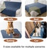 Waterproof Dog Blanket, 30x30 inches Small Pet Couch Covers for Sofa, Chair Bed Furniture Protector from Dogs Washable and Reversible-Blue+Green...