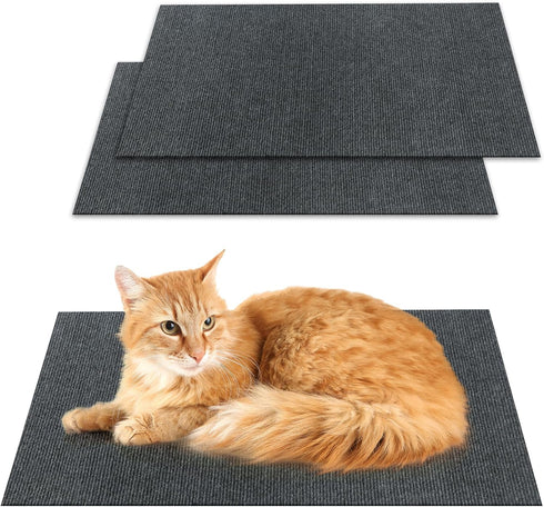79 * 15.8IN Cat Scratch Pads Mat Carpet Protector,Easy-Cut Highly Viscous Pets Scratch Carpet for Floor Doorway Porch,DIY Floor Mat Prevent Carpet...