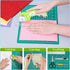 Rotary Cutter Set, Audab Self Healing Sewing Mats Rotary Cutter and Mat 45mm Rotary Fabric Cutter Set with 2 Blades Rotary Cutting Mat for Crafts ...