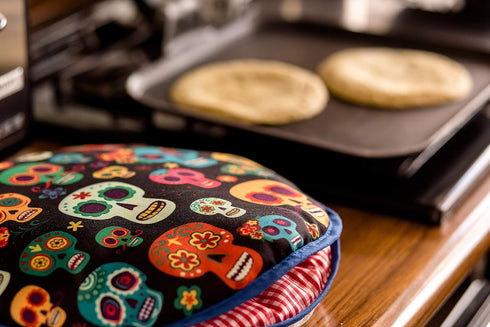 Insulated and Microwaveable, Fabric Pouch Keeps Them Warm for up to One Hour! Perfect Holder for Corn & Flour, Insulated Keeper!...