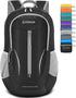 ZOMAKE Ultra Lightweight Packable Backpack 25L - Foldable Hiking Backpacks Water Resistant Small Folding Daypack for Travel(Black)...