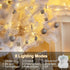 2 Pack 23ft 70 LED String Lights Battery Operated, Fairy String Lights with Timer 8 Modes Twinkle Lights Clear Wire for Wedding Party Bedroom Tree...