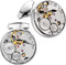 HAWSON Watch Movements Cufflinks for Man Shirt, Wedding Business Jewelry....