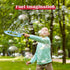 JOYIN Big Bubble Wands Set Bulk for Kids Summer Outdoor Activity Party Favors, 18 Pcs Giant Bubble Maker with Tray, 12" Large, 6 Pcs Bubble Soluti...